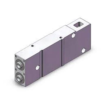 SMC SV3000 Manifold Block, SV3000-50-2A-C8 [SV3000-50-2A-C8]; 623-705