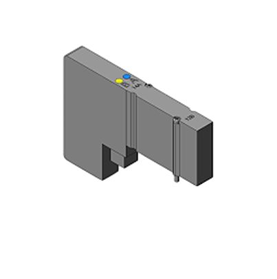 SMC 5/2 & 5/3 Solenoid Valve - Solenoid SY3000 Series [SY3201K-5U1-NA]; 623-735