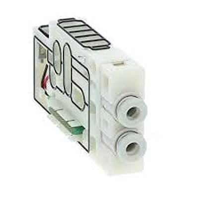 SMC SY5000 series 2 station One-touch Fitting 8 mm Manifold Base for use with Valve, SY50M-2-2DA-C8-NA [SY50M-2-2DA-C8-NA]; 623-791