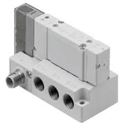 SMC 5/2 & 5/3 Solenoid Valve - Solenoid G 1/4 SY5000 Series [SY5200-5U1-WO-02F-NA]; 623-810