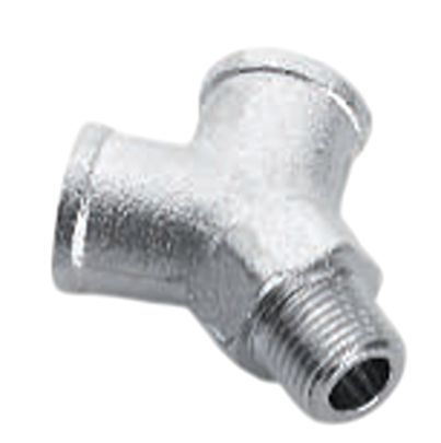 SMC FUM Series Elbow Fitting, R 3/8 to G 3/8, Threaded-to-Tube Connection Style, FUMF03-03 [FUMF03-03]; 623-845