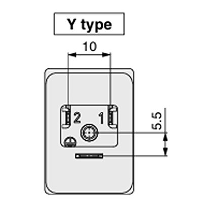 SMC V200 DIN Connector, V200-63-5-05 [V200-63-5-05]; 623-897