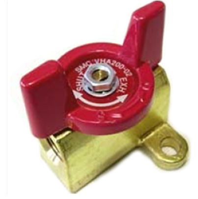 SMC Finger Valve Pneumatic Relay Pneumatic Manual Control Valve VHA200 Series, Rc 1/4, RC 1/4in, VHA200-02 [VHA200-02]; 623-908