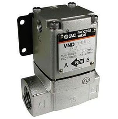 SMC 2/2 Solenoid Valve - Air VND102D Series [VND102DS-10A-L]; 623-921
