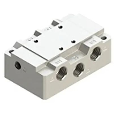 SMC EVS7 series Rc 3/8 Connection Plate for use with Valve, VS7-1-A03 [VS7-1-A03]; 623-926