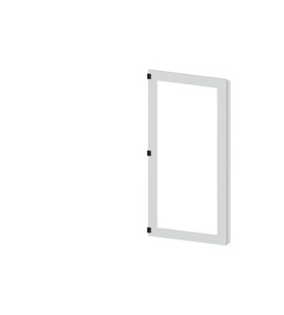 Siemens 8MF18 Series Glass, Steel RAL 7035 Partial Door, 1800mm H, 800mm W for Use with SIVACON 8MF1 [8MF1880-2UT25-0BE2]; 624-906