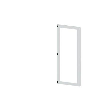 Siemens 8MF12 Series Glass, Steel RAL 7035 Partial Door, 2200mm H, 800mm W for Use with SIVACON 8MF1 [8MF1280-2UT25-0BE2]; 624-975
