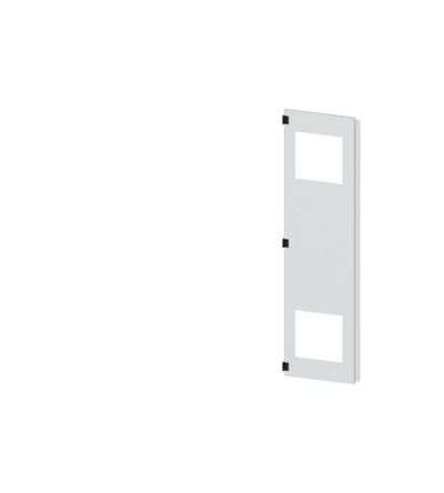 Siemens 8MF18 Series Steel RAL 7035 Partial Door, 1800mm H, 450mm W for Use with SIVACON 8MF1 [8MF1870-2UT25-3BA2]; 624-994
