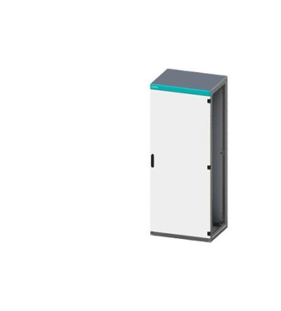 Siemens 8MF18 Series Light Grey Steel General Purpose Enclosure, IP55, Light Grey Lid, 1800 x 800 x 500mm [8MF1885-3BR5]; 625-005