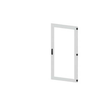 Siemens 8MF18 Series Glass, Steel RAL 7035 Glazed Door, 1800mm H, 800mm W for Use with SIVACON 8MF1 [8MF1880-2UT14-0BE2]; 625-064