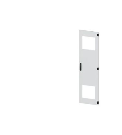 Siemens 8MF18 Series Steel RAL 7035 Ventilated Door, 1800mm H, 450mm W for Use with SIVACON 8MF1 [8MF1870-2UT14-3BA2]; 625-130