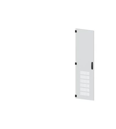 Siemens 8MF18 Series Steel RAL 7035 Ventilated Door, 1800mm H, 450mm W for Use with SIVACON 8MF1 [8MF1870-2UT15-1BA2]; 625-131