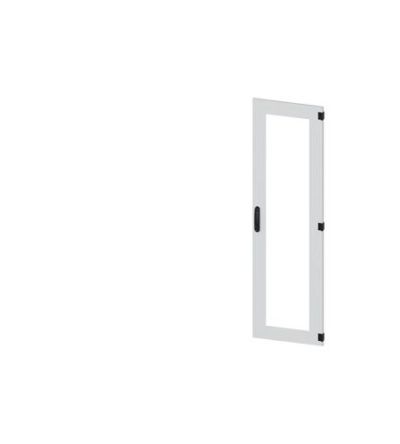 Siemens 8MF18 Series Glass, Steel RAL 7035 Glazed Door, 1800mm H, 500mm W for Use with SIVACON 8MF1 [8MF1850-2UT14-0BE2]; 625-184