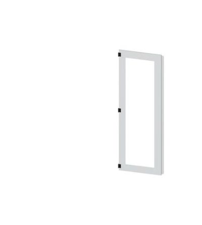 Siemens 8MF18 Series Glass, Steel RAL 7035 Partial Door, 1800mm H, 600mm W for Use with SIVACON 8MF1 [8MF1860-2UT25-0BE2]; 625-192