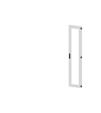 Siemens 8MF12 Series Glass, Steel RAL 7035 Glazed Door, 2200mm H, 450mm W for Use with SIVACON 8MF1 [8MF1270-2UT14-0BE2]; 625-212