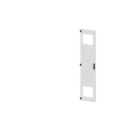Siemens 8MF12 Series Steel RAL 7035 Ventilated Door, 2200mm H, 450mm W for Use with SIVACON 8MF1 [8MF1270-2UT15-3BA2]; 625-213