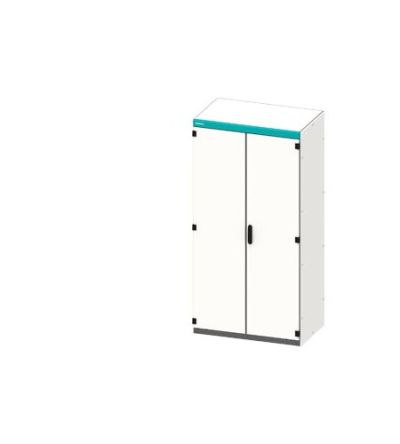 Siemens 8MF12 Series Light Grey Steel General Purpose Enclosure, IP55, Light Grey Lid, 2200 x 900 x 500mm [8MF1295-3BS5]; 625-232