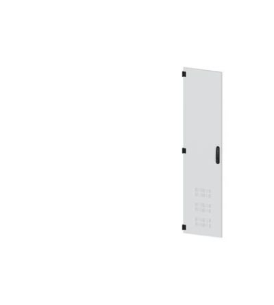 Siemens 8MF18 Series Steel RAL 7035 Ventilated Door, 1800mm H, 400mm W for Use with SIVACON 8MF1 [8MF1840-2UT15-2BA2]; 625-236