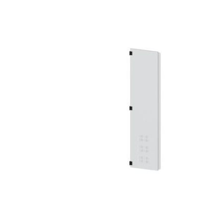 Siemens 8MF18 Series Steel RAL 7035 Partial Door, 1800mm H, 400mm W for Use with SIVACON 8MF1 [8MF1840-2UT25-2BA2]; 625-238