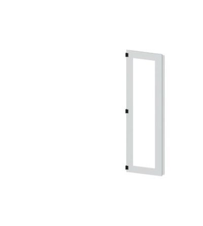 Siemens 8MF18 Series Glass, Steel RAL 7035 Partial Door, 1800mm H, 500mm W for Use with SIVACON 8MF1 [8MF1850-2UT25-0BE2]; 625-318