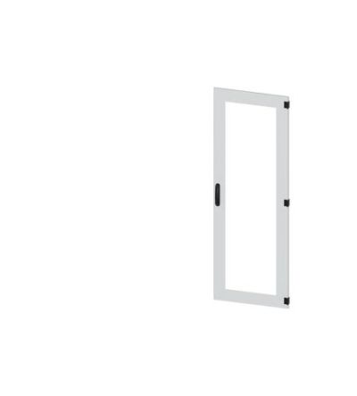 Siemens 8MF18 Series Glass, Steel RAL 7035 Glazed Door, 1800mm H, 600mm W for Use with SIVACON 8MF1 [8MF1860-2UT14-0BE2]; 625-321