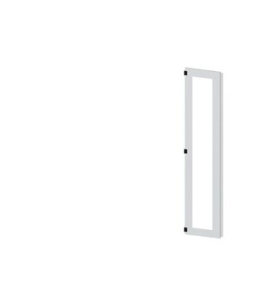 Siemens 8MF12 Series Glass, Steel RAL 7035 Partial Door, 2200mm H, 450mm W for Use with SIVACON 8MF1 [8MF1270-2UT25-0BE2]; 625-347