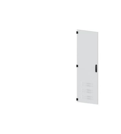 Siemens 8MF18 Series Steel RAL 7035 Ventilated Door, 1800mm H, 500mm W for Use with SIVACON 8MF1 [8MF1850-2UT15-2BA2]; 625-385