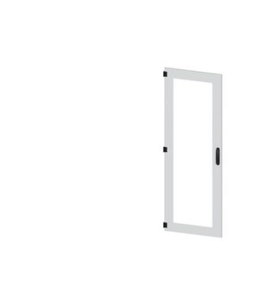 Siemens 8MF18 Series Glass, Steel RAL 7035 Glazed Door, 1800mm H, 600mm W for Use with SIVACON 8MF1 [8MF1860-2UT15-0BE2]; 625-389