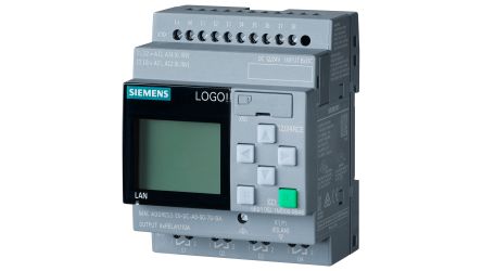 Siemens 6AG1 Series Logic Module for Use with Automation Technology, 24 V dc Supply, Relays Output, 8-Input, Analouge [6AG1052-1MD08-7BA2]; 625-448