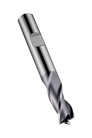 Dormer End Mill, 7mm Cutter, Solid Carbide, 8 mm Shank, 19mm Cut Length [S9337.0]; 625-543