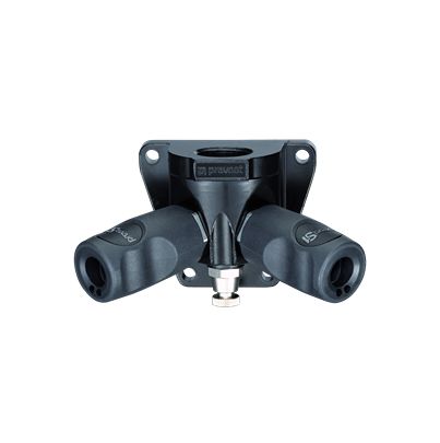 PREVOST Composite Body Female Wall Bracket With Safety Quick Connect Couplings, G 3/4 Female Female Thread [CSI 088104WK]; 625-668