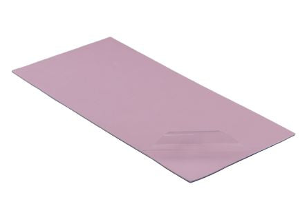 RS PRO Thermal Conductive Pad, 1mm Thick, 3W/m·K, Silicone, 200 x 100 x 1mm [0]; 625-766