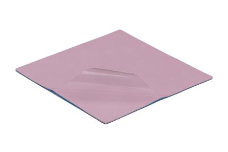 RS PRO Thermal Conductive Pad, 1mm Thick, 2W/m·K, Silicone, 100 x 100 x 1mm [0]; 625-767