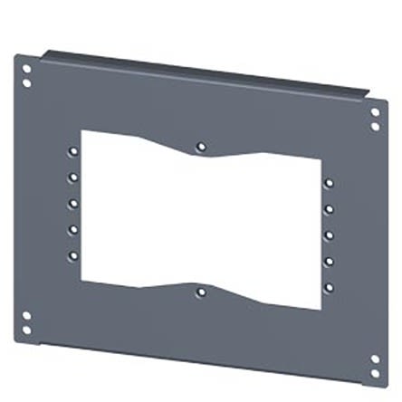 Siemens 8MF1 Series Zinc Plated Steel Base Plate, 400mm W for Use with SIVACON 8MF1 [8MF1044-2UB52-0]; 626-431
