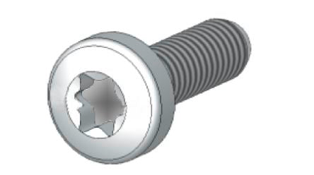 Siemens Galvanised Steel Oval Head Self Tapping Screw, 20mm Long [8PQ9500-1BA07]; 626-443