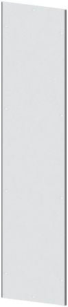 Siemens SIVACON Series RAL 7035 Light Grey Steel Side Panel, 2000mm H, 9mm W, 400mm D, for Use with SIVACON S4 [8PQ2520-4BA02]; 626-445