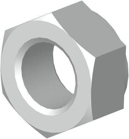 Siemens, Galvanised Steel Hex Nut, ISO 4032, M10 [8PQ9500-0BA05]; 626-519