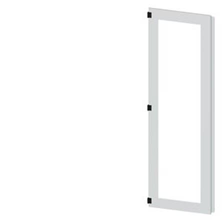Siemens 8MF1 Series Steel RAL 7035 Partial Door, 2000mm H, 600mm W for Use with Sivacon 8MF1 Sytsem Cubicles [8MF1060-2UT25-0BE2]; 626-557
