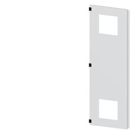 Siemens 8MF1 Series Steel RAL 7035 Partial Door, 2000mm H, 600mm W for Use with Sivacon 8MF1 Sytsem Cubicles [8MF1060-2UT25-3BA2]; 626-558