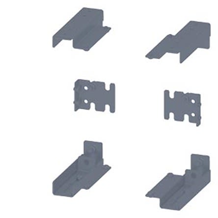 Siemens 8MF1 Series Steel Adapter for Use with Sivacon, 69 x 55mm [8MF1000-2HL]; 626-571
