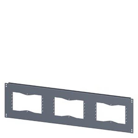 Siemens 8MF1 Series Zinc Plated Steel Base Plate, 1m W for Use with SIVACON 8MF1 [8MF1004-2UB52-0]; 626-578