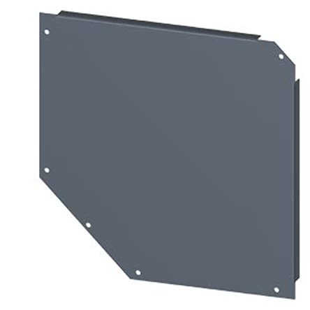 Siemens 8MF1 Series Zinc Plated Steel Base Plate, 400mm W, 400mm L for Use with SIVACON 8MF1 [8MF1004-2UE21-0]; 626-581