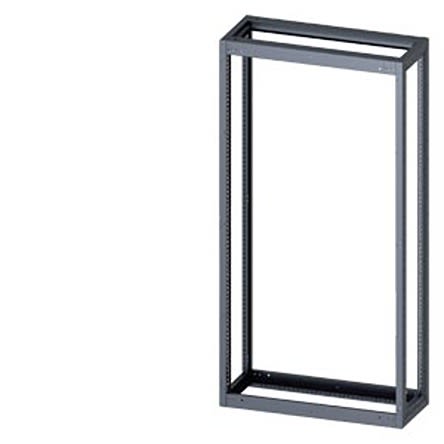 Siemens 8MF1 Series RAL 7035 Steel Support Frame, 2000mm H, 1m W, 400mm D For Use With Standard Empty Enclosure [8MF1004-2GS40]; 626-628