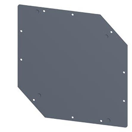 Siemens 8MF1 Series Zinc Plated Steel Front Plate, 400mm W for Use with SIVACON 8MF1 [8MF1004-2UE10-0A]; 626-629