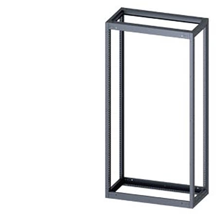 Siemens 8MF1 Series RAL 7035 Steel Support Frame, 2000mm H, 1m W, 500mm D For Use With Standard Empty Enclosure [8MF1005-2GS40]; 626-634