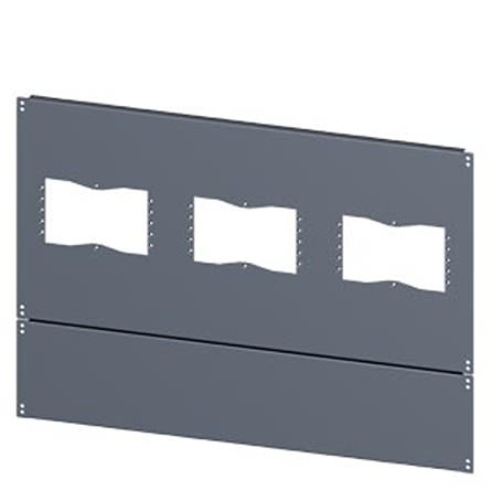 Siemens 8MF1 Series Zinc Plated Steel Base Plate, 1m W, 800mm L for Use with SIVACON 8MF1 [8MF1008-2UB52-0]; 626-644