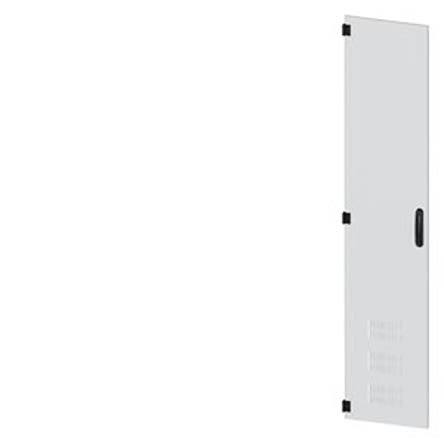 Siemens 8MF1 Series Steel RAL 7035 Ventilated Door, 2000mm H, 400mm W for Use with Sivacon 8MF1 Sytsem Cubicles [8MF1040-2UT15-2BA2]; 626-645