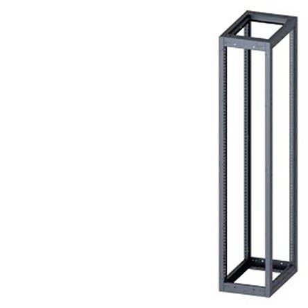 Siemens 8MF1 Series Steel Support Frame, 2000mm H, 400mm W, 600mm D For Use With Standard Empty Enclosure [8MF1046-2GS30]; 626-662