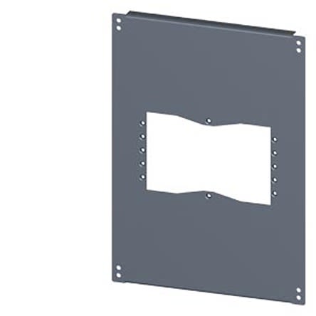 Siemens 8MF1 Series Zinc Plated Steel Base Plate, 400mm W for Use with SIVACON 8MF1 [8MF1046-2UB52-0]; 626-664