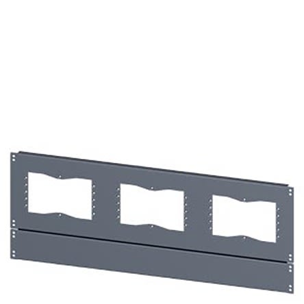 Siemens 8MF1 Series Zinc Plated Steel Base Plate, 1m W for Use with SIVACON 8MF1 [8MF1005-2UB52-0]; 626-684